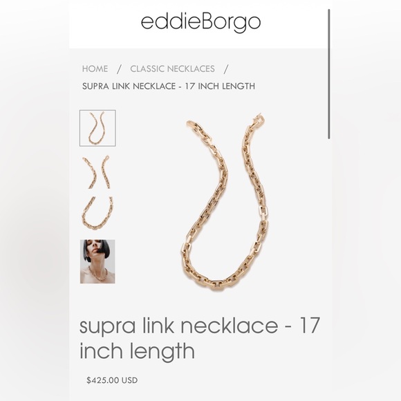 Eddie Borgo Supra Link Necklace - Picture 5 of 6